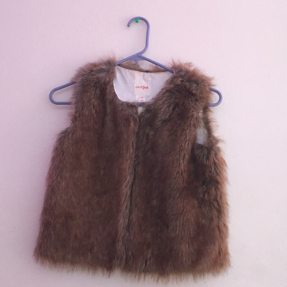 Furry coat/ Cat & Jack